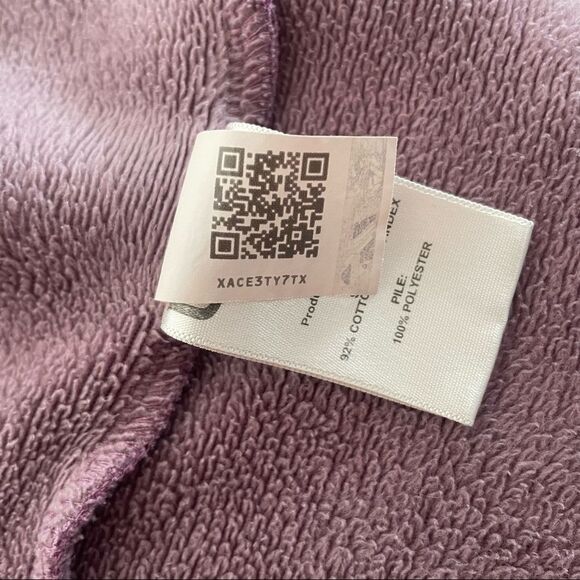 Ugg Braelyn Fleece Lined Robe Heather Purple Plum Size Small - Picture 9 of 10